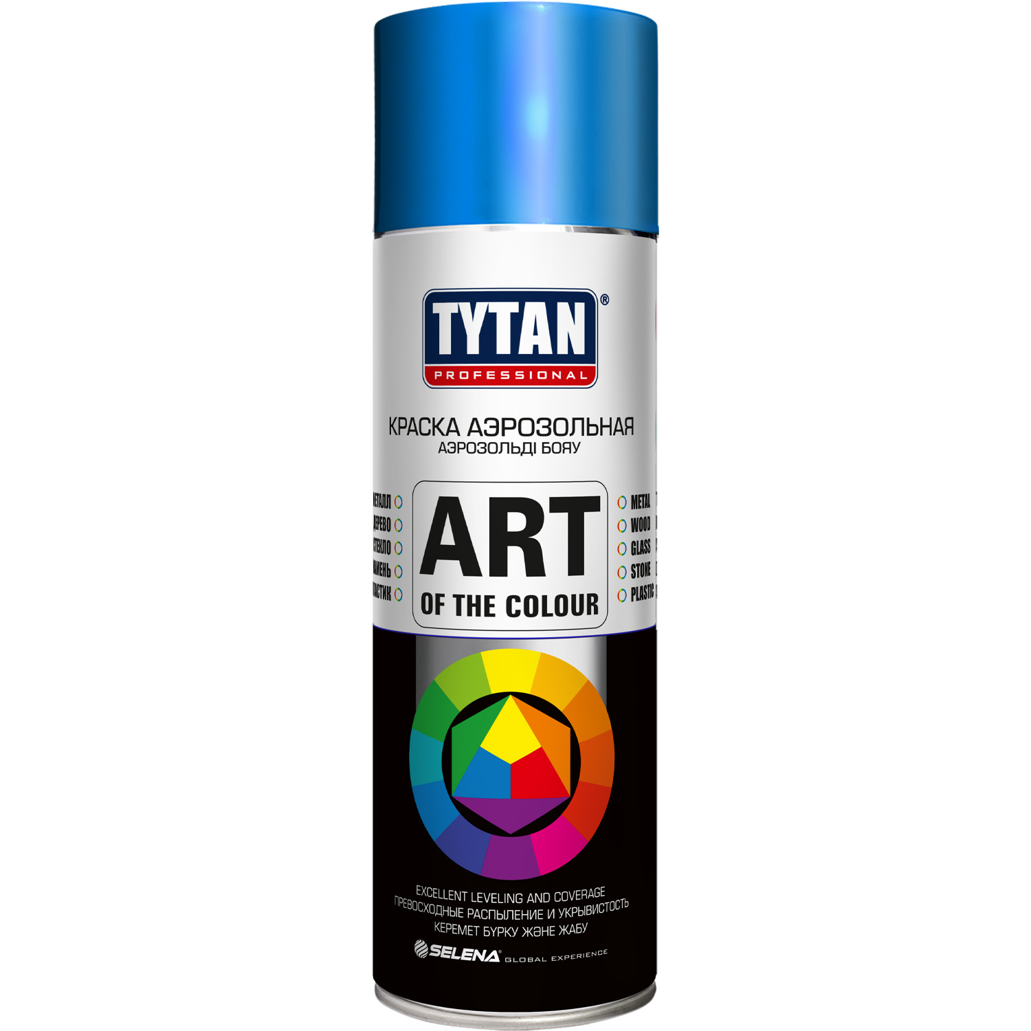 Краска универсальная аэрозольная акриловая Tytan Professional Art of the colour RAL 5010 синяя 400 мл