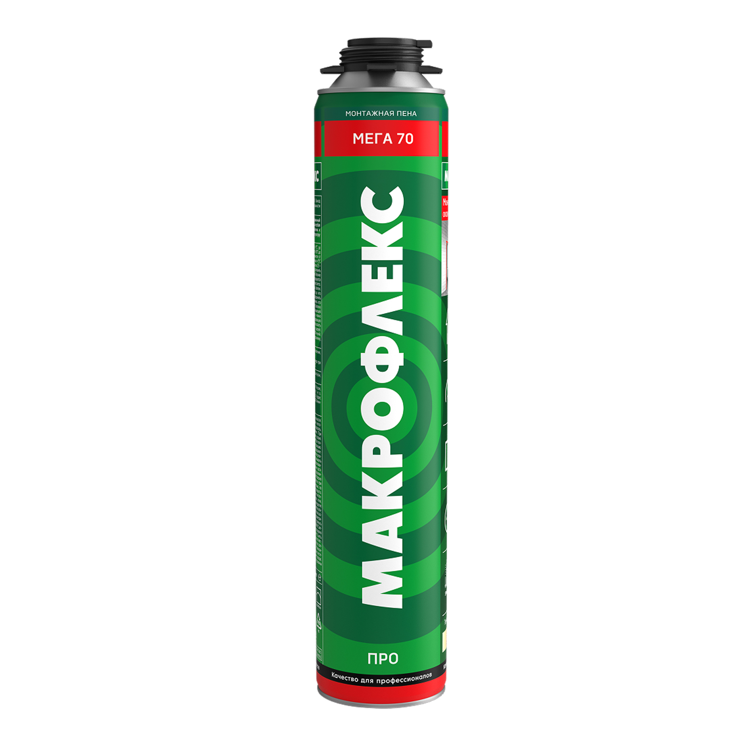 Пена монтажная профессиональная Макрофлекс Мега 70 ПРО 880 мл