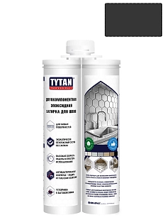 Затирка эпоксидная двухкомпонентная Tytan Professional черная 400 г