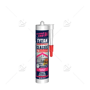 Клей монтажный универсальный Tytan Professionall Classic fix прозрачный 310 мл
