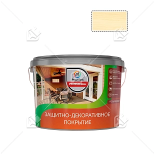 Лак для деревянных панелей акриловый защитно-декоративный Profilux Professional бесцветный 2,5 л