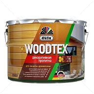 Пропитка декоративная для защиты древесины алкидная Dufa Woodtex серый 9л
