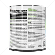 Пропитка декоративная для защиты древесины Dufa Wood Protect Supreme тиковое дерево 0,75 л