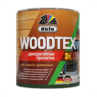 Пропитка декоративная для защиты древесины алкидная Dufa Woodtex рябина 0,9 л.