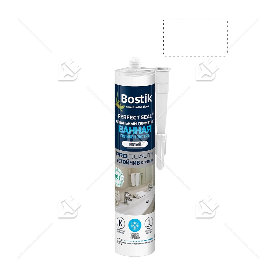 Герметик силиконовый для ванной Bostik Perfect Seal Экстра белый 280 мл